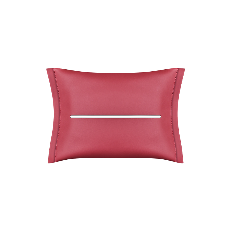 Car Accessories Logo - กล่องใส่กระดาษทิชชู่หนังไมโครไฟเบอร์แบบพกพาสำหรับตกแต่งภายในรถยนต์ พร้อมโลโก้ที่ปรับแต่งได้