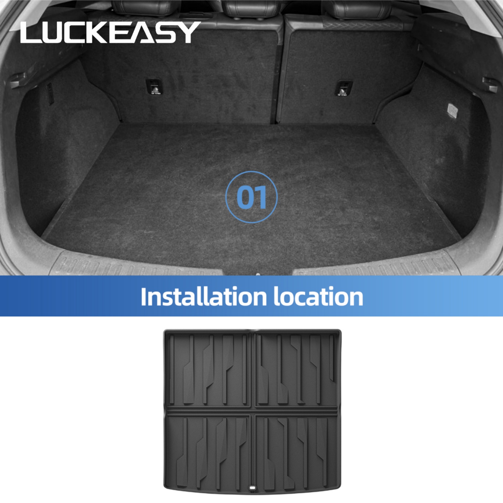 Market Car Accessories - LUCKEASY พวงมาลัยซ้ายสำหรับ Haval F7 2023-2026 รุ่น