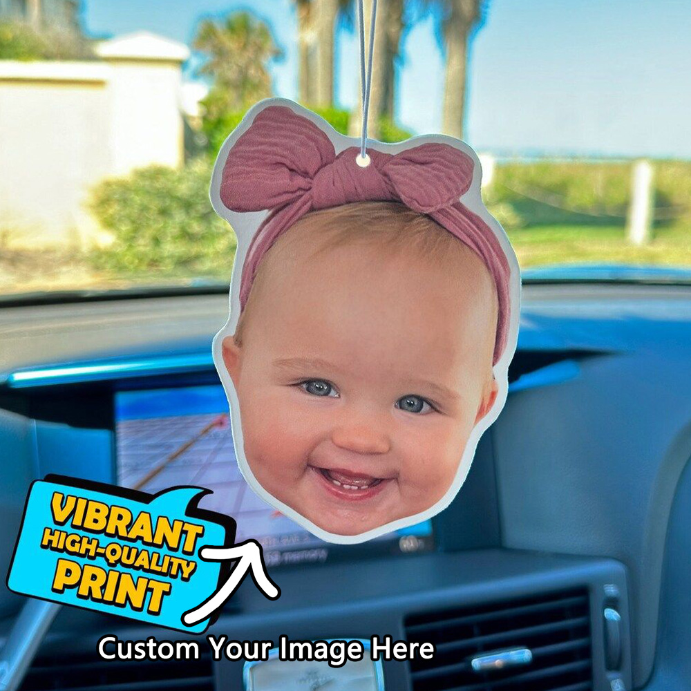 Car Accessories Useful - 1PC ที่แขวนรถ PMMA แบบกำหนดเอง - ภาพที่กำหนดเองส่วนบุคคล,