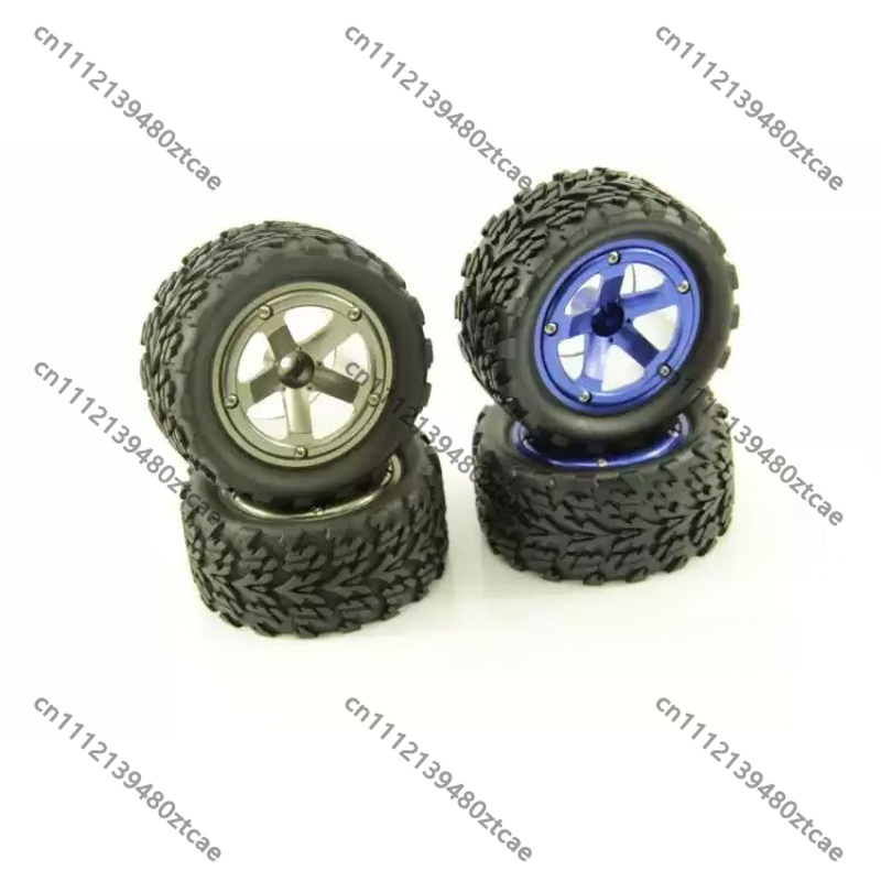 Market Car Accessories - ชุดล้อและยางอะลูมิเนียมแบบ Bead-Lock สำหรับรถ RC Nitro ออฟโรด