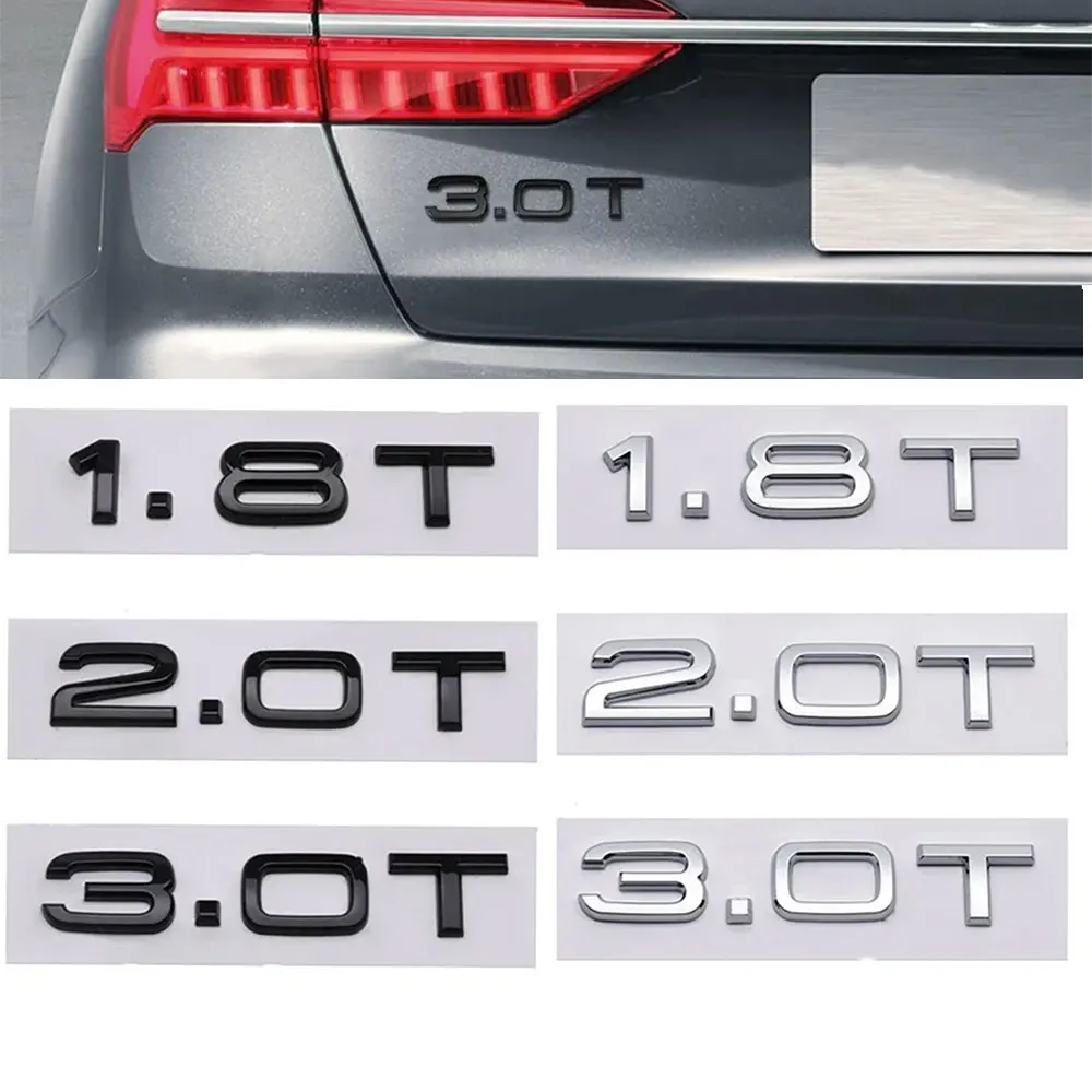 โลโก้ 3 มิติ ABS 1.8T 2.0T 3.0 - Car Accessories Logo บทวิจารณ์และราคา