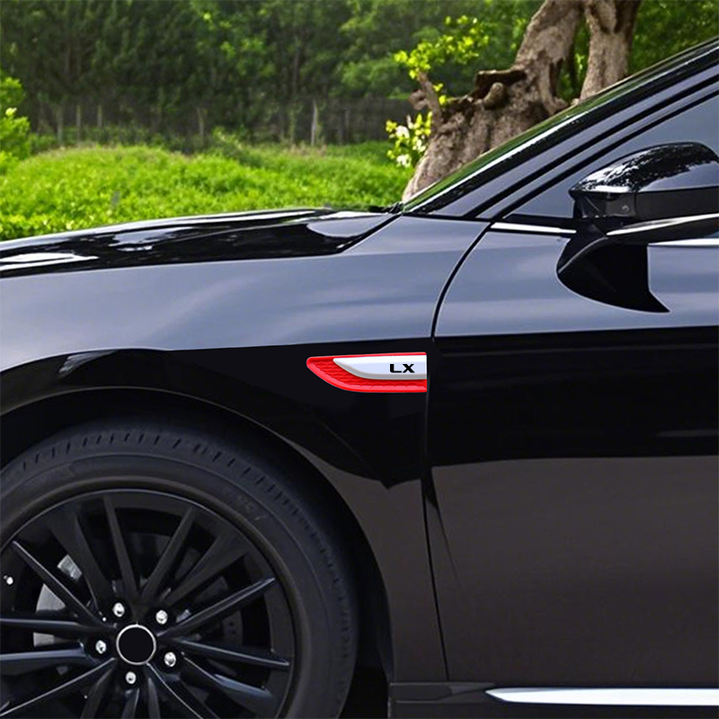 สติ๊กเกอร์ติดขอบบังโคลนรถยนต์ล - Car Accessories Logo บทวิจารณ์และราคา