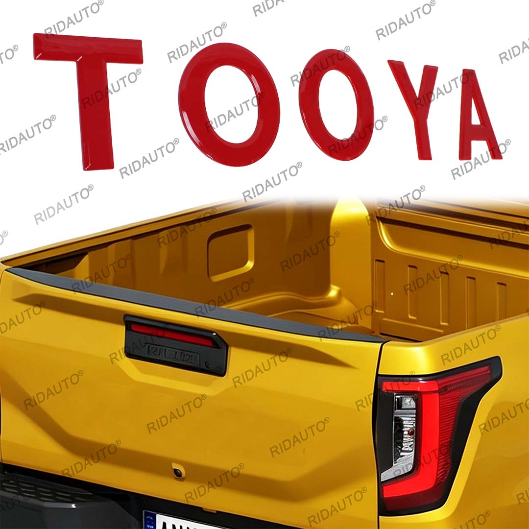 สติ๊กเกอร์ตกแต่งตัวอักษรท้ายรถ - Car Accessories Logo บทวิจารณ์และราคา