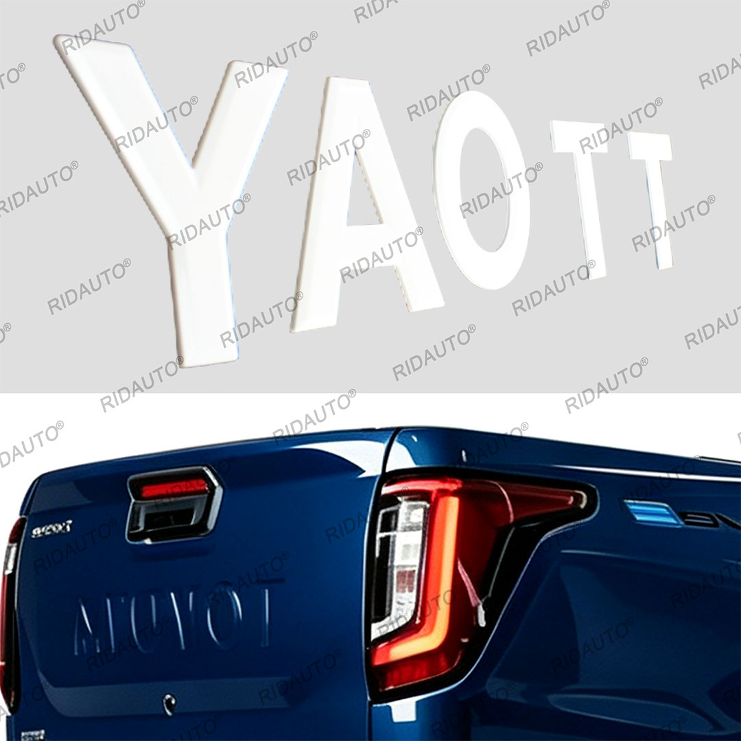 สติ๊กเกอร์ตกแต่งตัวอักษรท้ายรถ - Car Accessories Logo บทวิจารณ์และราคา