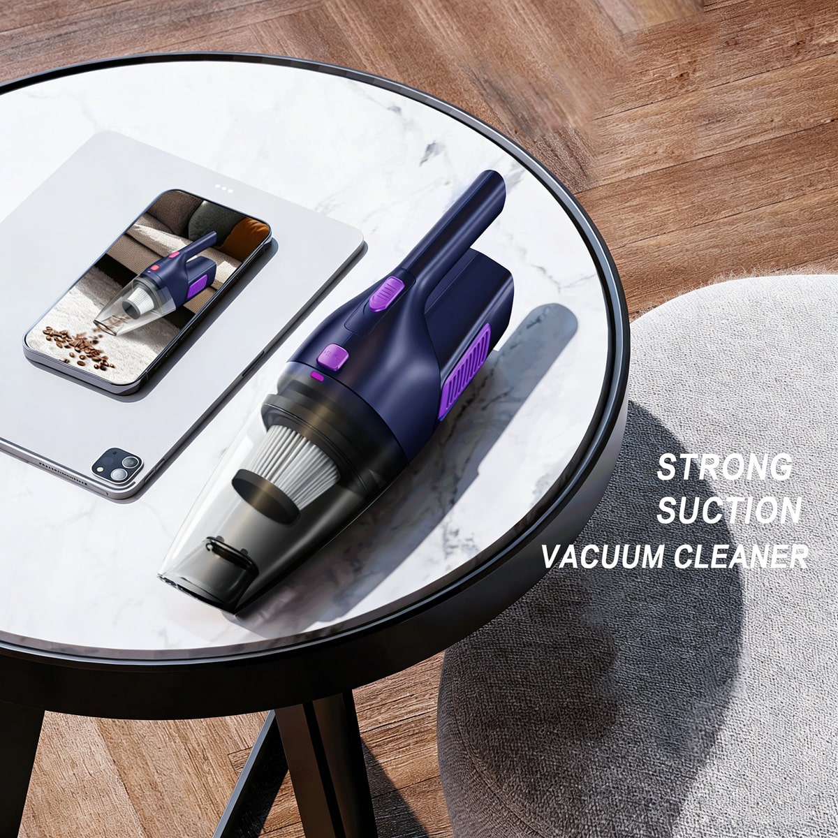 เครื่องดูดฝุ่นแบบมือถือ Cascad - Car Vacuum Cleaner บทวิจารณ์และราคา