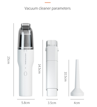 เครื่องดูดฝุ่นคุณภาพสูงแบบพกพา - Car Vacuum Cleaner บทวิจารณ์และราคา