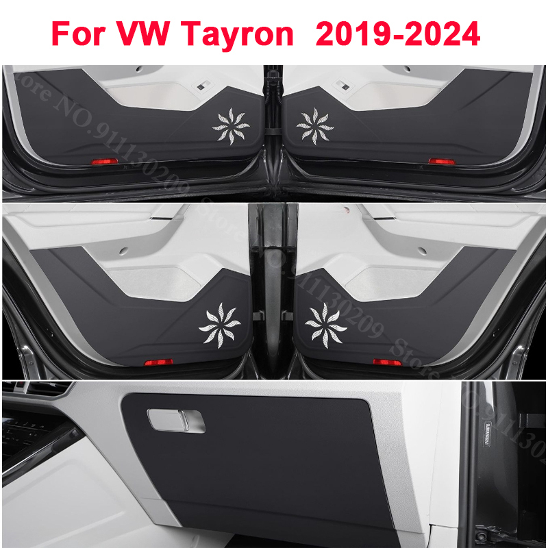 แผ่นกันรอยเตะประตูรถยนต์ สำหรั - Market Car Accessories บทวิจารณ์และราคา