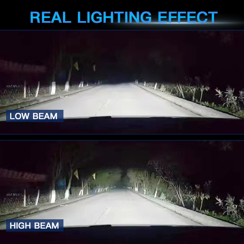 2 ชิ้น 8000LM LED ไฟหน้า H1 H7 - Market Car Accessories บทวิจารณ์และราคา