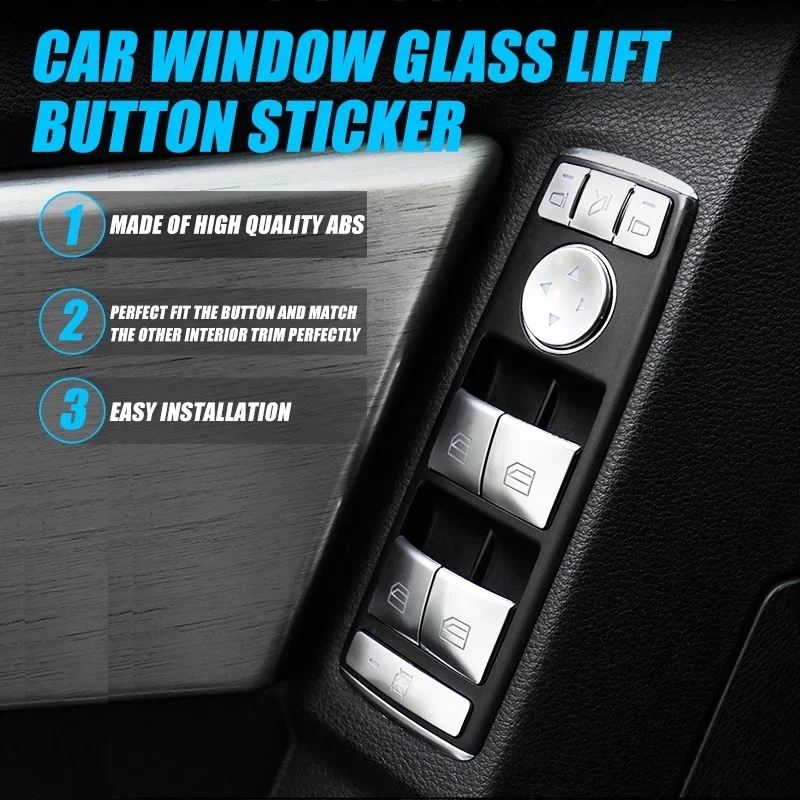 สติ๊กเกอร์ซ่อมปุ่มสวิตช์กระจกห - Car Accessories Low Price บทวิจารณ์และราคา