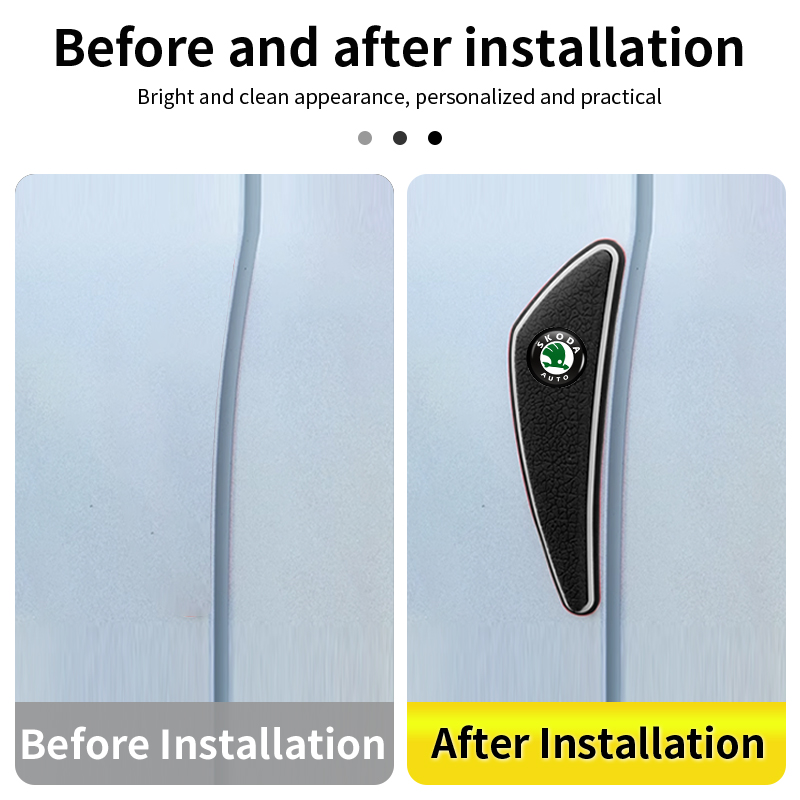 4 ชิ้น แถบกันกระแทกขอบประตูรถย - Car Door Edge Guard บทวิจารณ์และราคา