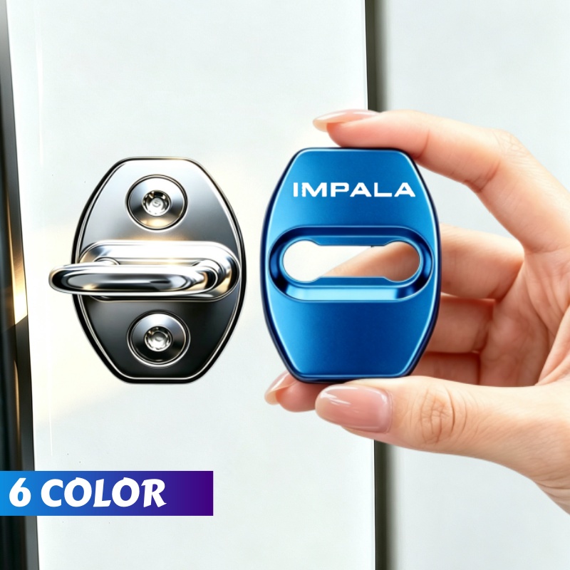 ฝาครอบล็อคประตูสแตนเลส 4 ชิ้น  - Car Accessories Logo บทวิจารณ์และราคา