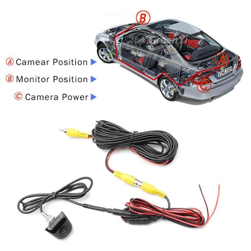 รถถอยหลัง CVBS กล้องมองหลังรถย - Market Car Accessories บทวิจารณ์และราคา