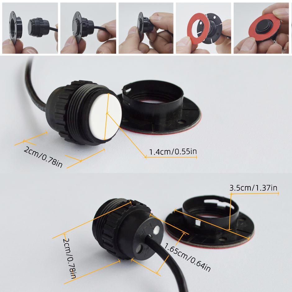 16.5 มม.เซ็นเซอร์ที่จอดรถสํารอ - Car Accessories Near Me บทวิจารณ์และราคา